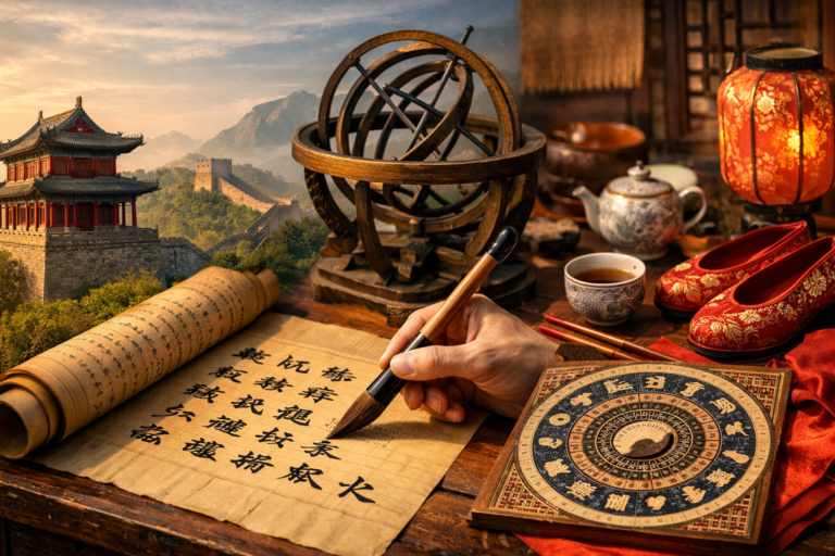 Portada sobre curiosidades de la cultura china y sus tradiciones
